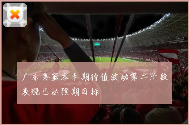 广东男篮本季期待值波动第二阶段表现已达预期目标
